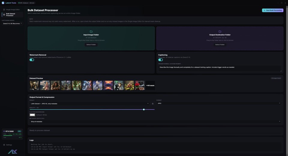 Latent Tools screenshot
